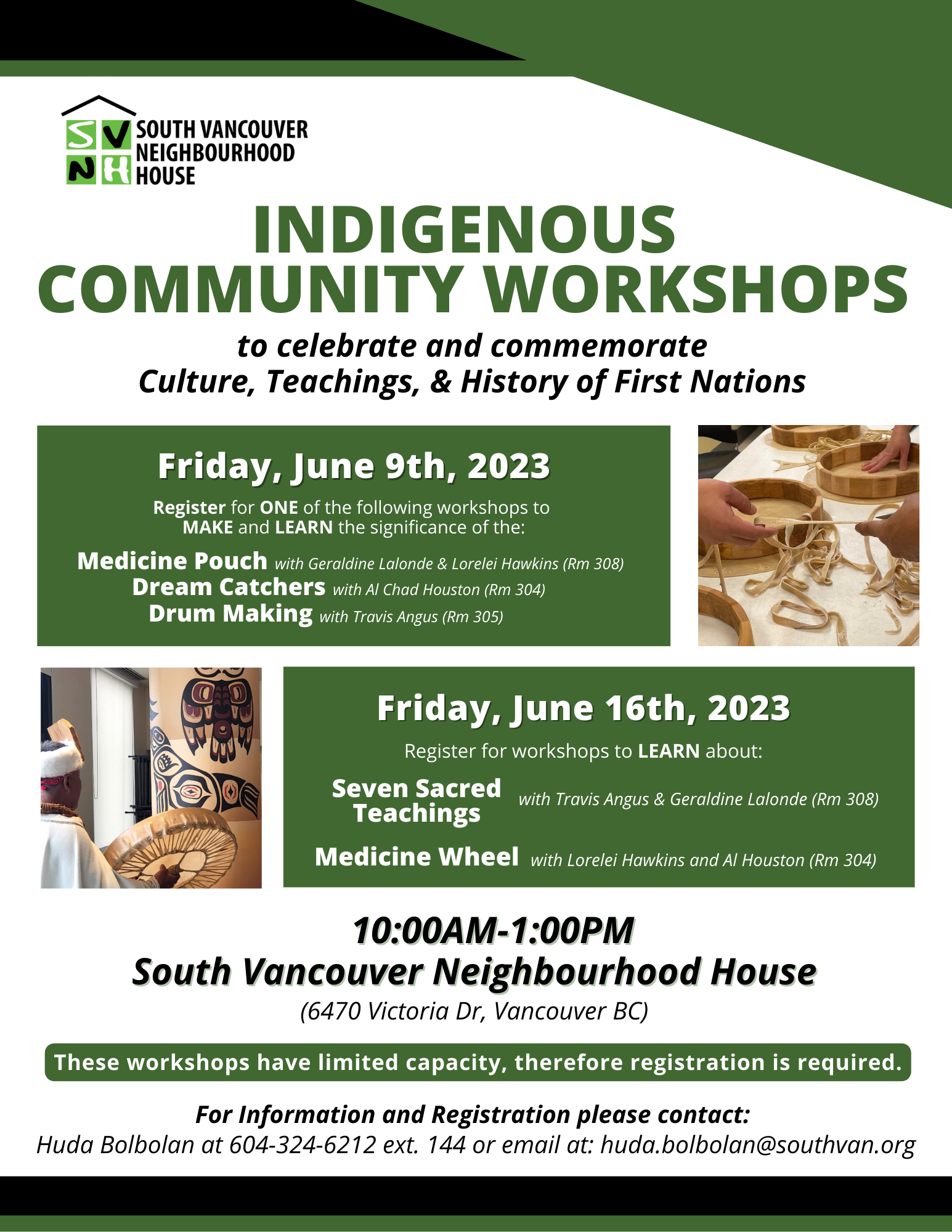 Indigenous Community Workshops