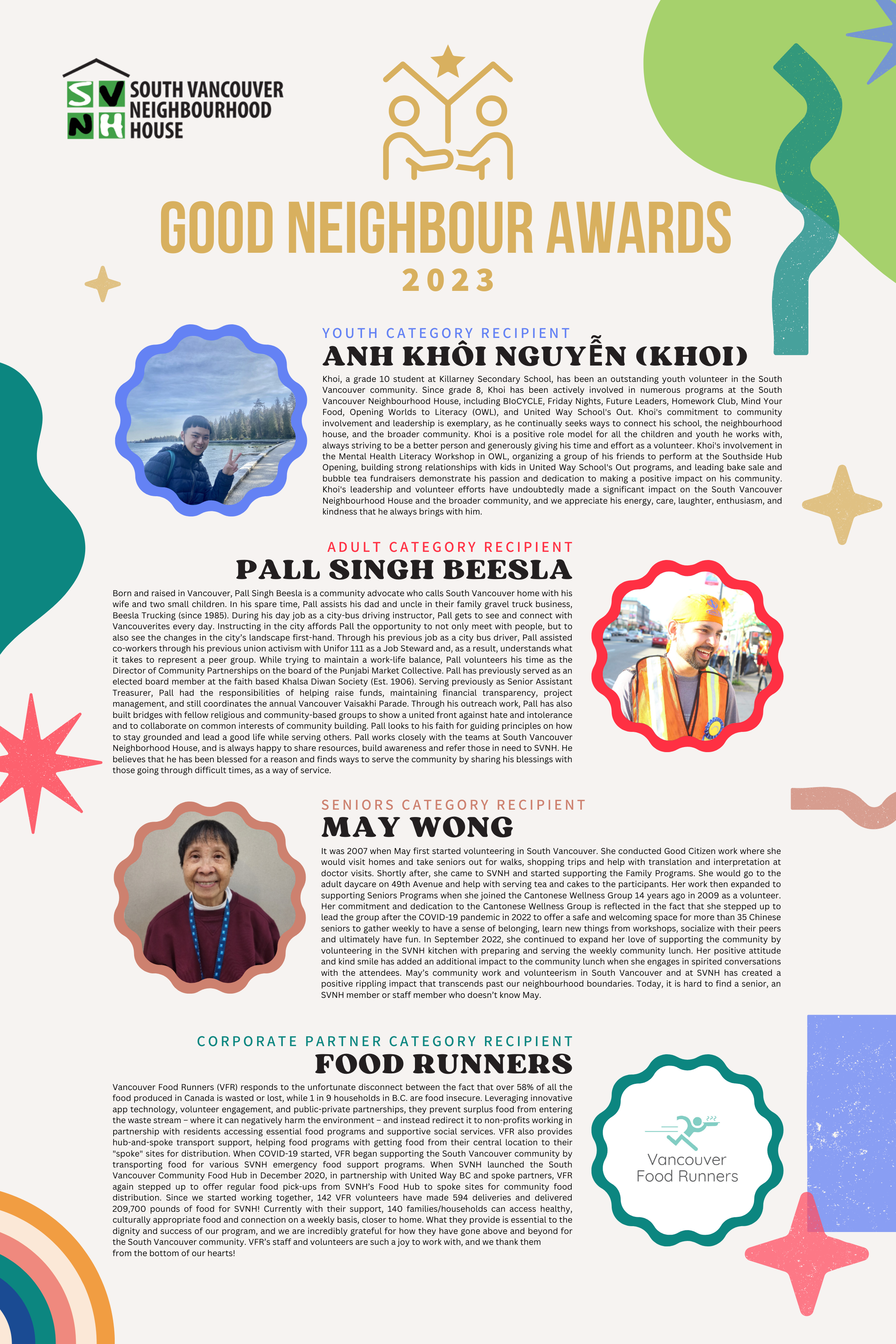 Good Neighbour Awards 2023