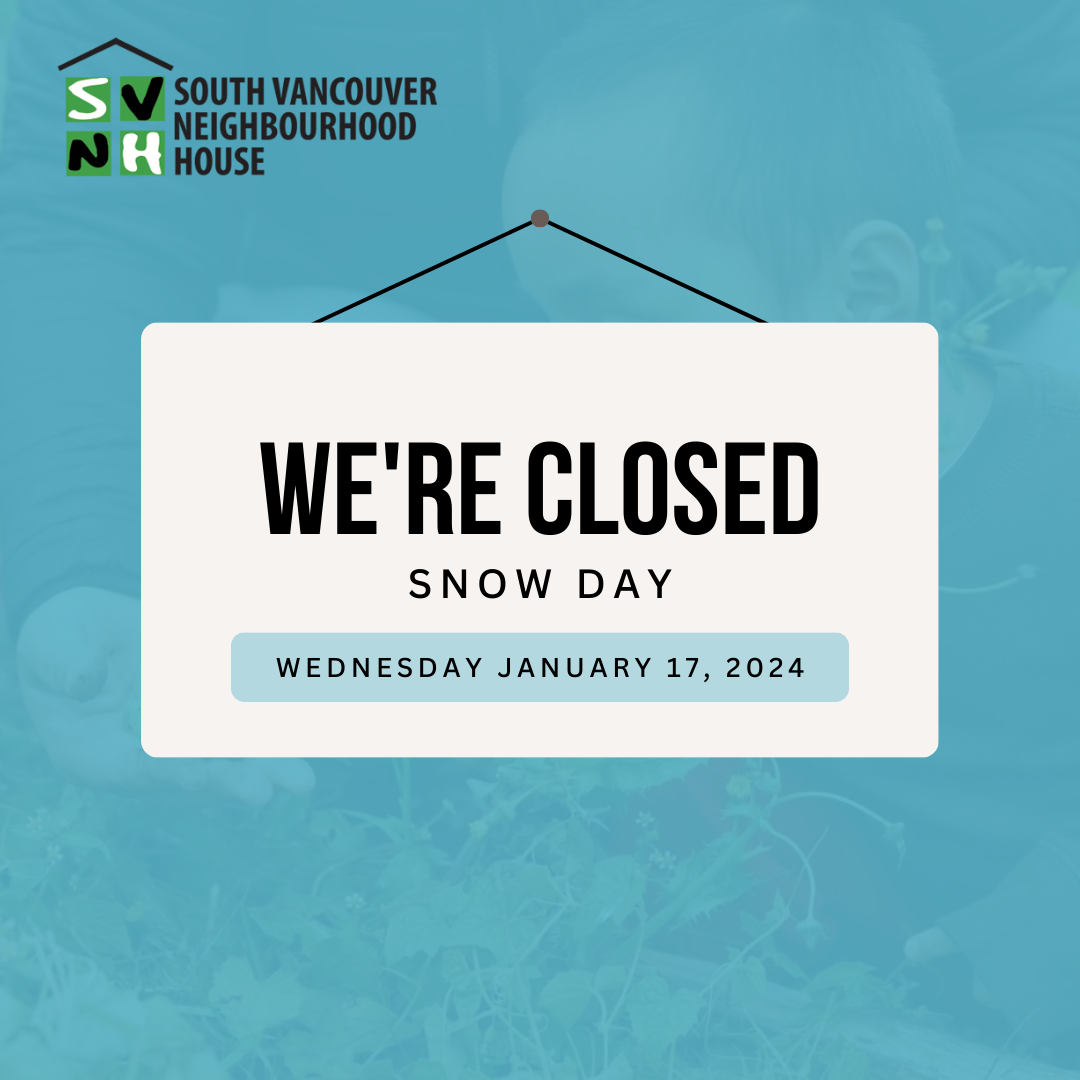 SVNH Closure – Wednesday, January 17 2024